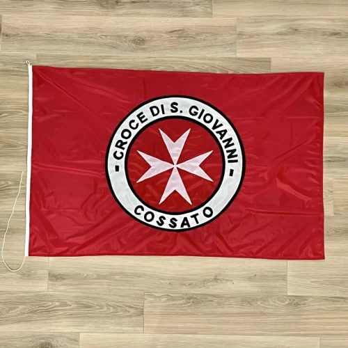 bandiera artigianale con logo starlead grafica